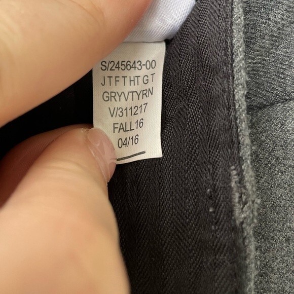 Banana Republic Gray Jackson Fit Pants Size 6 - Picture 5 of 5